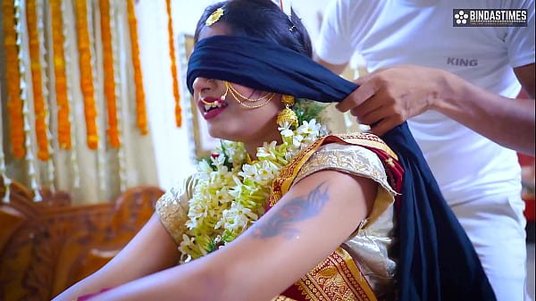 Newly Married Bhabhi Fucked By devar Blindfolded Sex
